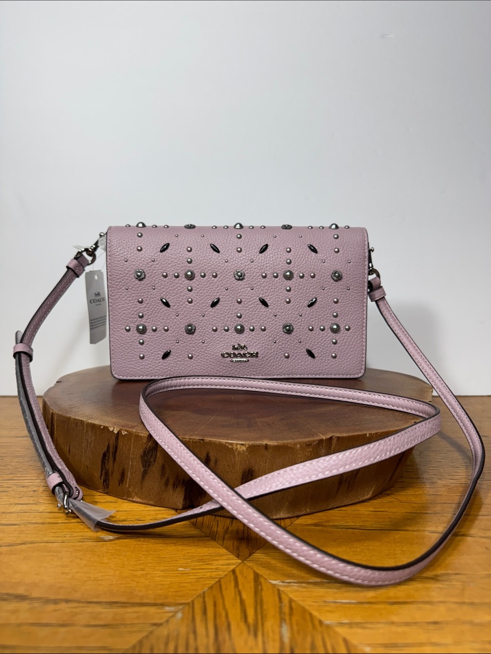 NWT COACH HAYDEN FOLDOVER CROSSBODY WITH PRAIRIE RIVETS